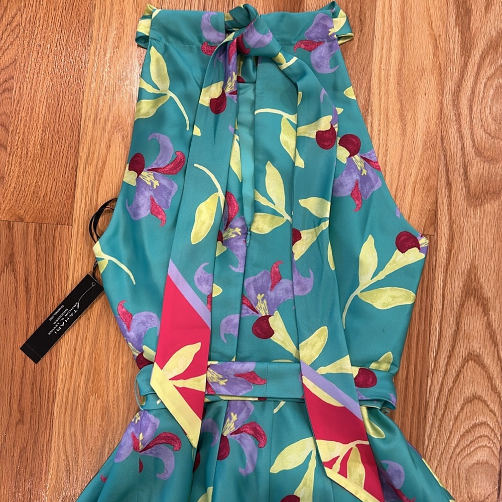 NWT Tahari Hankerchief Hem Dress - Picture 5 of 9